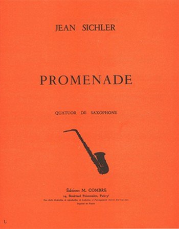 J. Sichler: Promenade, 4Sax (Pa+St)