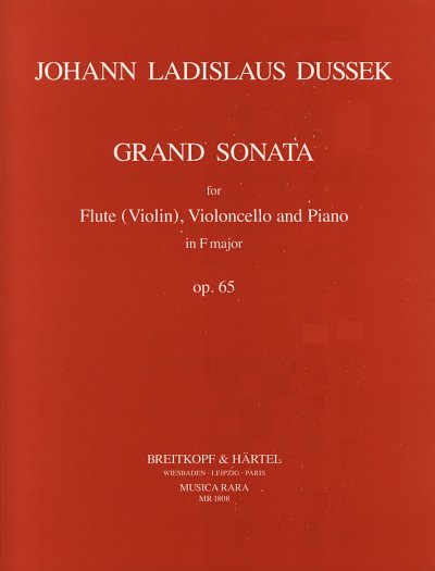 Dussek Franz Joseph: Trio F-Dur Op 65