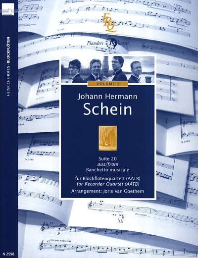 J.H. Schein: Suite 20 aus Banchetto musicale