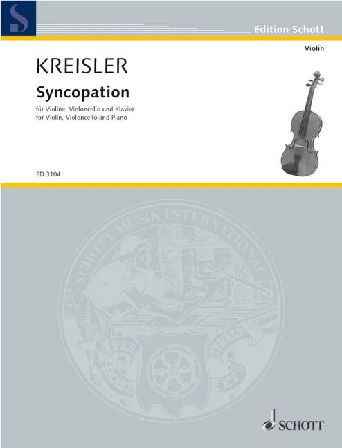 DL: F. Kreisler: Syncopation, VlVcKlv (Stsatz) (0)