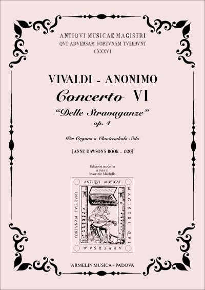 A. Vivaldi: Concerto Vi Delle Stravaganze (Bu)