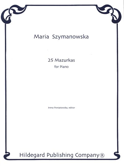 M. Szymanowska: 25 Mazurkas, Klav