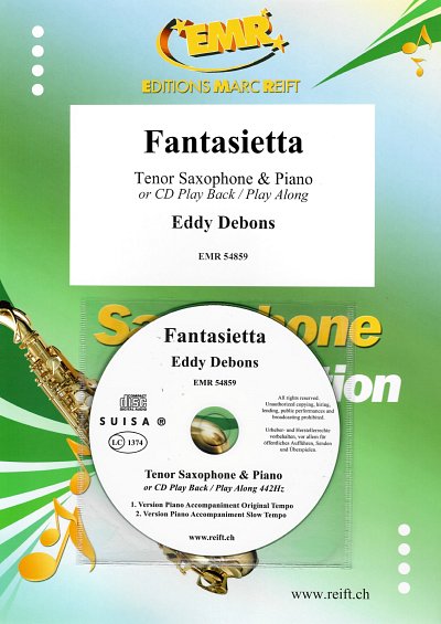 E. Debons: Fantasietta, TsaxKlv (+CD)