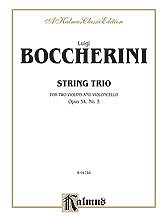 DL: Boccherini: String Trio, Op. 54, No. 3