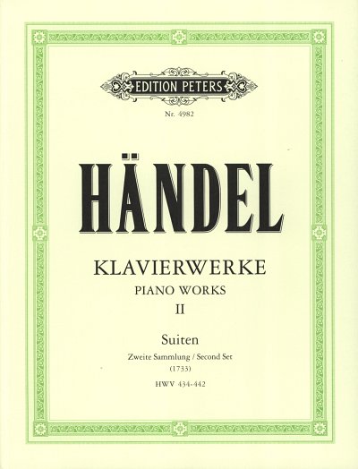 G.F. Händel: Klavierwerke 2, Klav
