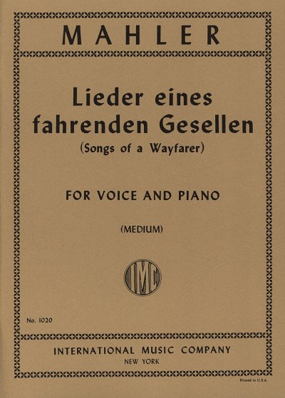 G. Mahler: Lieder Eines Fahrenden Gesellen (Ted.-Ingl.) (Bu)