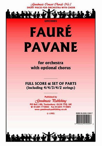 G. Fauré: Pavane, Sinfo (Stsatz)