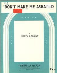 Marty Robbins: Don't Make Me Ashamed