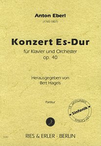 Eberl Anton: Konzert Es-Dur Op 40