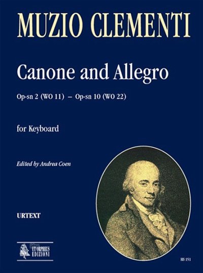 M. Clementi: Canone Op-sn 2 (WO 11) and Allegro Op-sn , Tast