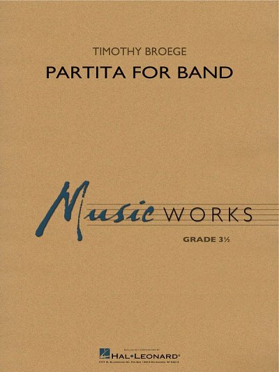 T. Broege: Partita for Band, Blaso (Pa+St)