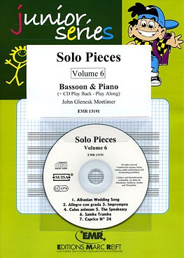 J.G. Mortimer: Solo Pieces Vol. 6, FagKlav (+CD)