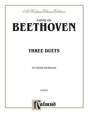 L. v. Beethoven: Three Duets (Bu)