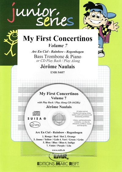 J. Naulais: My First Concertinos Volume 7, BposKlav (+CD)