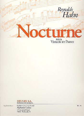 R. Hahn: Nocturne, VlKlav (Bu)