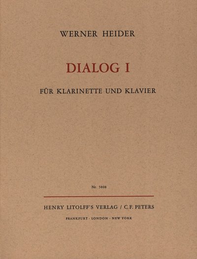 W. Heider: Dialog 1 (1960)