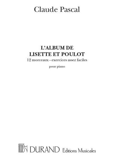 C. Pascal: Album Lisette et Poulot