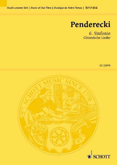 DL: K. Penderecki: 6. Sinfonie (Stp)