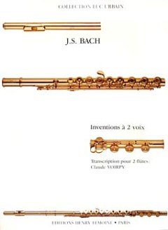J.S. Bach: Inventionen 2St. (Voirpy), 2Fl (Sppa)