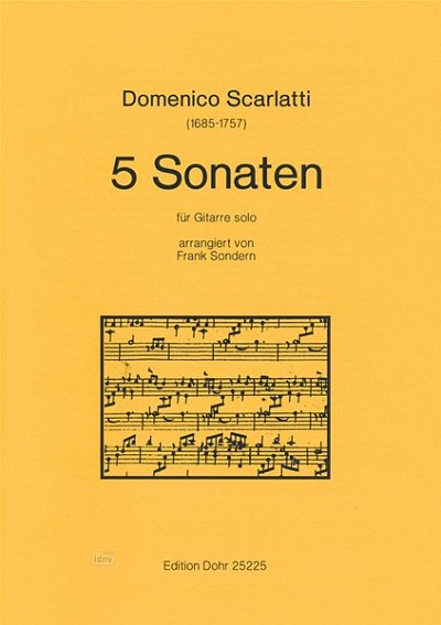 D. Scarlatti: 5 Sonaten, Git (Sppa)