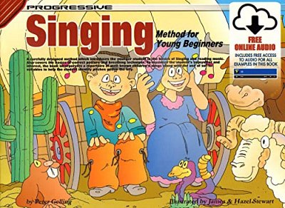 P. Gelling: Progressive: Singing Method, Ges (Bu+CD)
