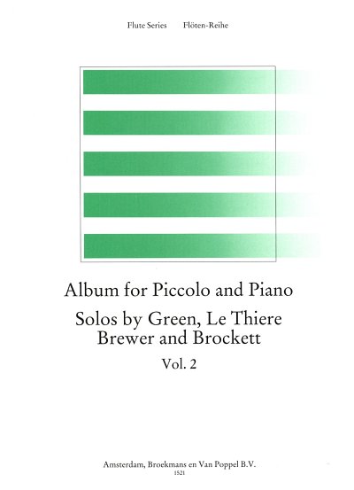 T. Wye: Album for Piccolo and Piano 2, PiccKlav (KlavpaSt)