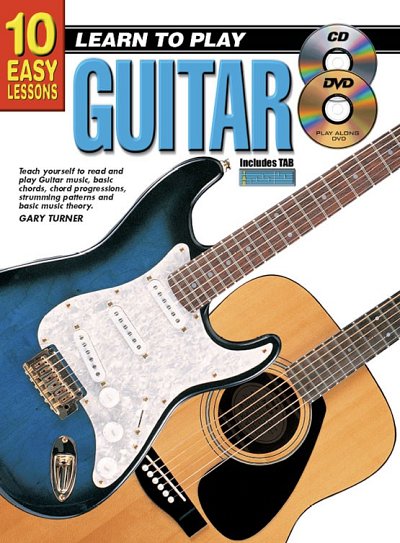 G. Turner: Learn To Play Guitar, Git (+CD+DVD)