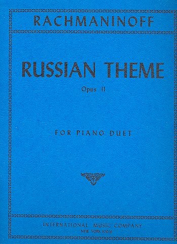 S. Rachmaninow: Tema Russo Op. 11 (Philipp), Klav4m (Sppa)