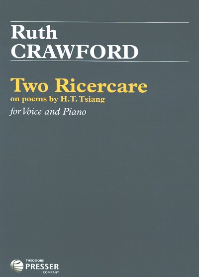 AQ: R. Crawford: Two Ricercare, GesKlav (B-Ware)