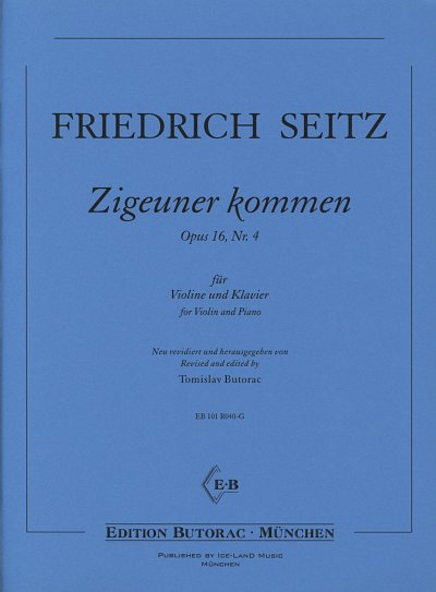F. Seitz: Zigeuner kommen op. 16 Nr. 4, VlKlav (KlavpaSt)