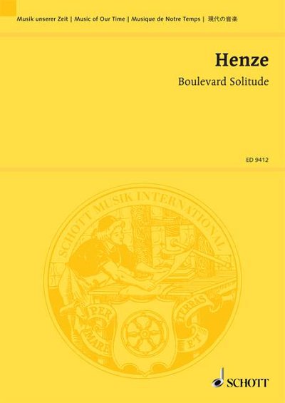 H.W. Henze: Boulevard Solitude