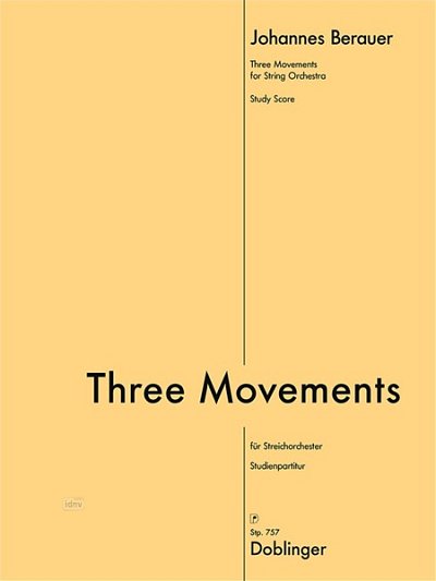 Berauer Johannes: 3 Movements