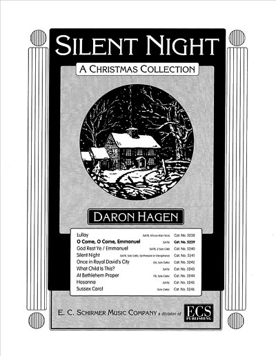 D. Hagen: Silent Night-A Christmas Collecti, Gch;Klav (Chpa)