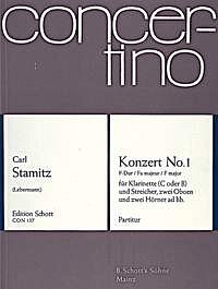C. Stamitz: Konzert No. 1 F-Dur  (Part.)