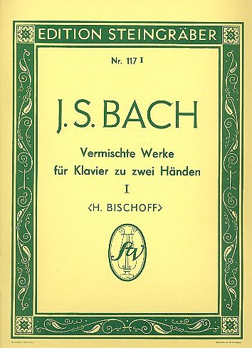 J.S. Bach: Vermischte Werke, Bd. 1, Klav