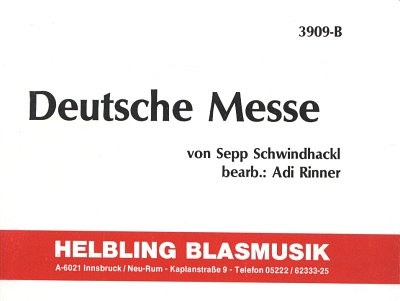 S./.R.A. Schwindhack: Deutsche Messe, Blask