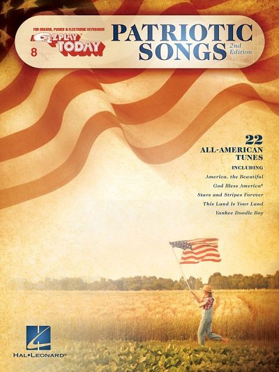 8. Patriotic Songs - 2nd Edition, Klav/Keyb