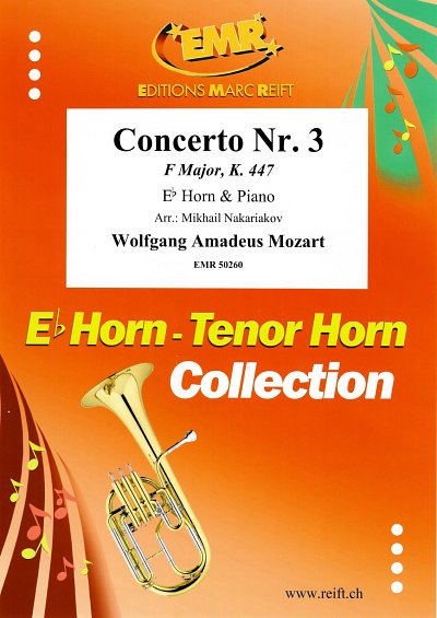 W.A. Mozart: Concerto No. 3, HrnKlav