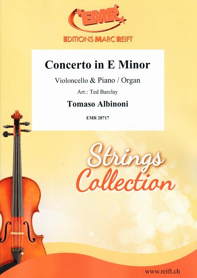 T. Albinoni: Concerto In E Minor, VcKlv/Org