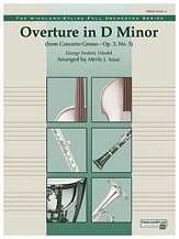 DL: Overture in D minor (Concerto Grosso), Sinfo (Klavstimme