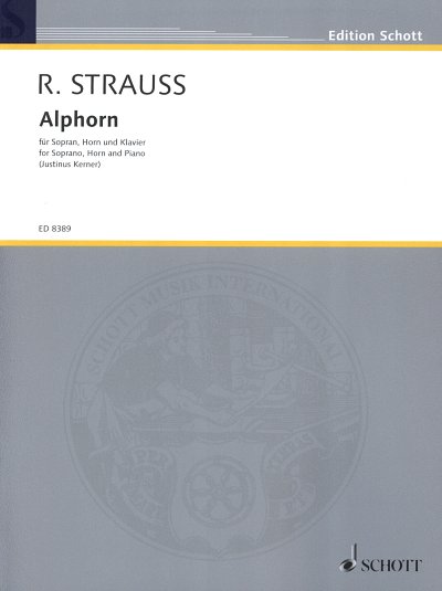R. Strauss: Alphorn o. Op. AV. 29  (Pa+St)