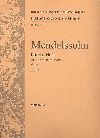 F. Mendelssohn Bartholdy: Konzert für Klavier und Orchester Nr. 2 d-Moll op. 40
