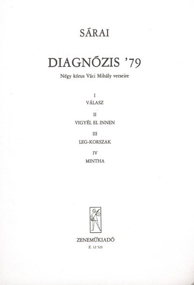 T. Sárai: Diagnózis'79