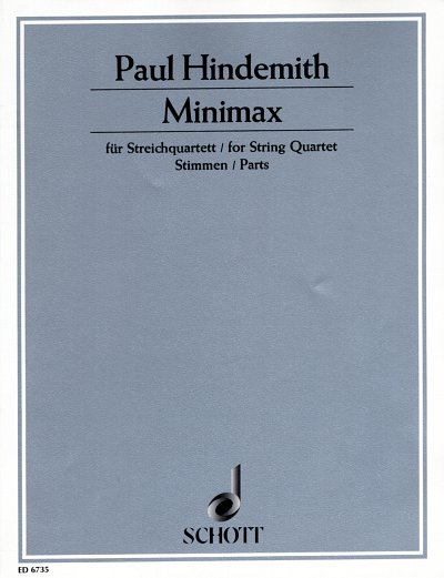P. Hindemith: Minimax , 2VlVaVc (Stsatz)