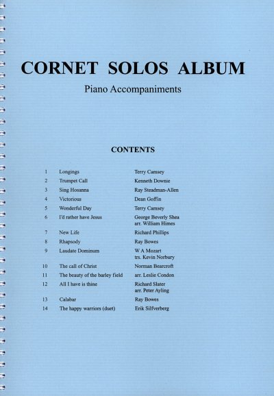 AQ: Cornet Solos Album, Krn/TrpKlav (KlavpaSt) (B-Ware)