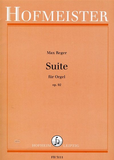 M. Reger: Suite op.92 für Orgel