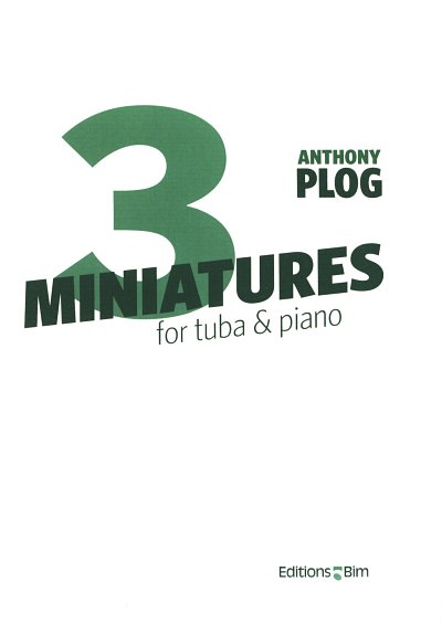 A. Plog: 3 Miniatures, TbKlav (KlavpaSt)