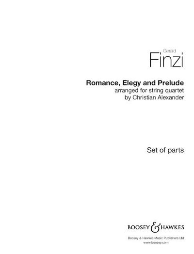 G. Finzi: Romance, Elegy and Prelude, 2VlVaVc (Stsatz)