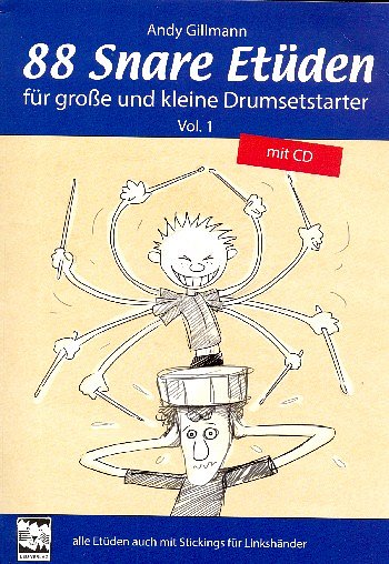 A. Gillmann: 88 Snare Etüden, Drst