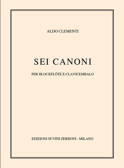 A. Clementi: Sei Canoni (1990) (Part.)